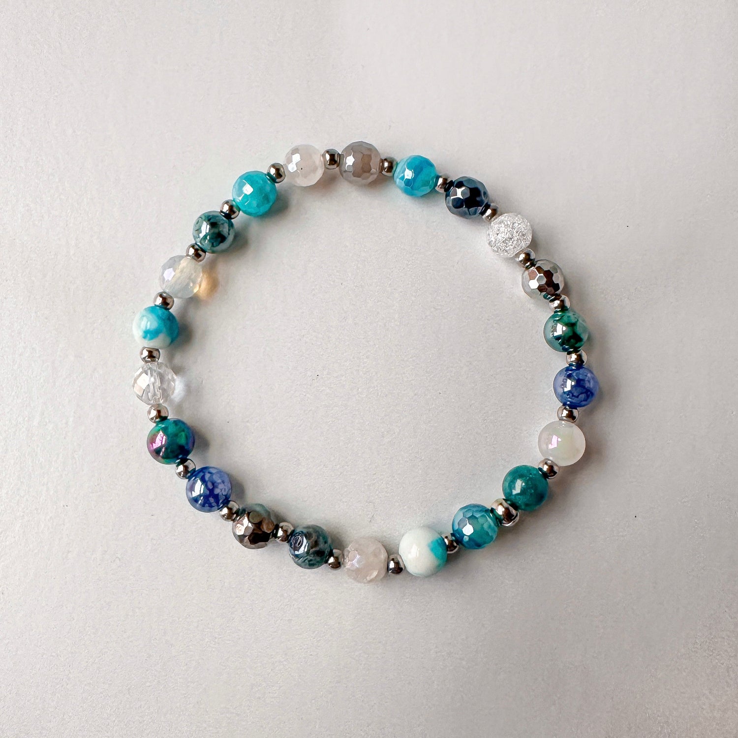 Winter Confetti One of a Kind Mini Stacker Bracelet