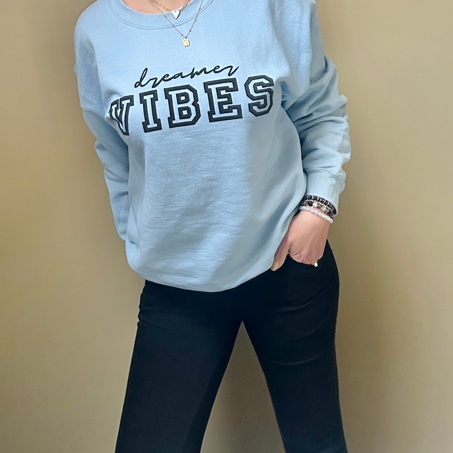 Dreamer Vibes Crewneck Sweatshirt