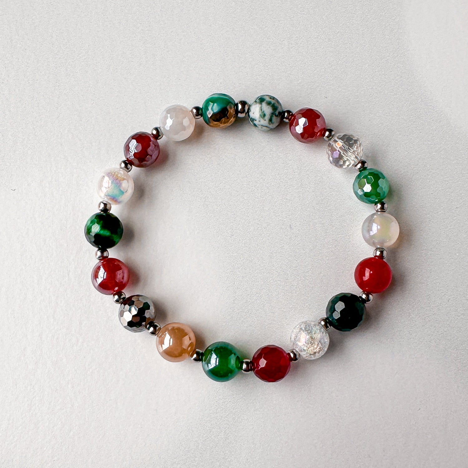 Holiday Confetti One of a Kind Stacker Bracelet