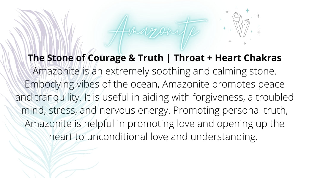 Courage & Truth - Mixed Amazonite Faceted Mini Stacker Bracelet