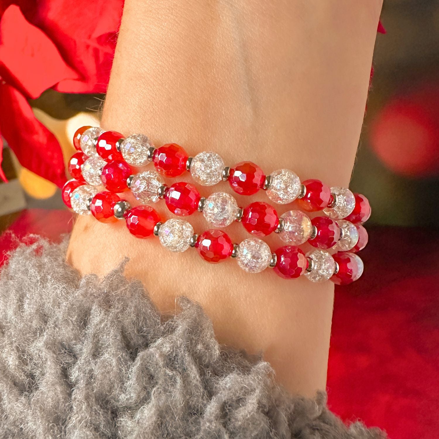 Candy Cane Limited Edition Mini Bracelet