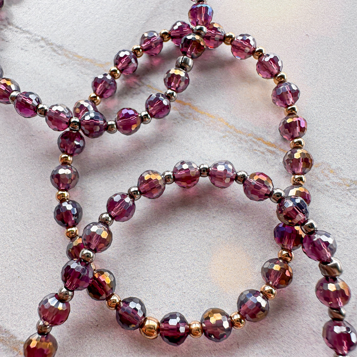 August Limited Edition Crystal Mini Bracelet
