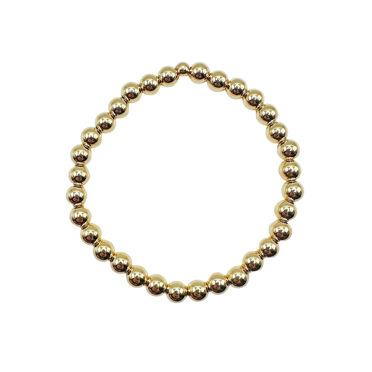 14k Gold Filled Mini 6mm Stacker Bracelet