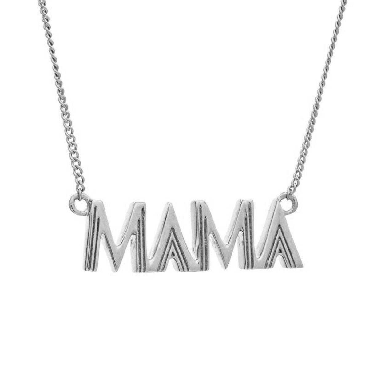 Featherly mama necklace in 925 sterling silver