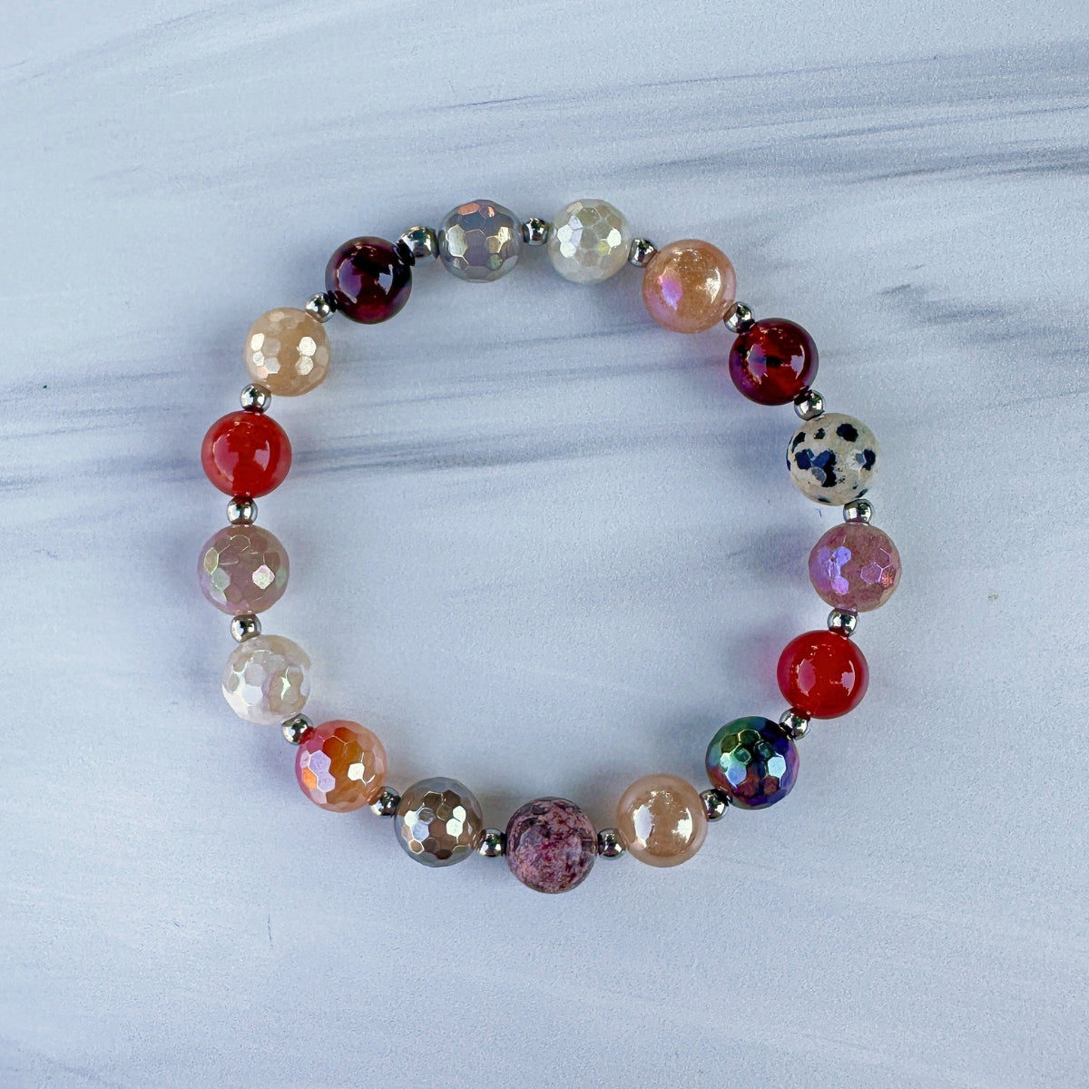 Fall Confetti One of a Kind Stacker Bracelet