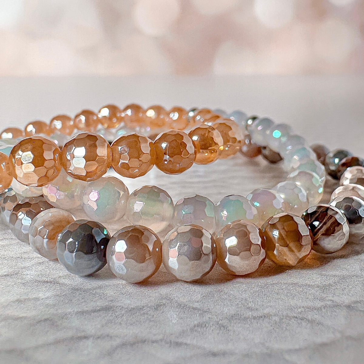 Featherly OG Must-Haves Beaded Bracelet Stack of 3