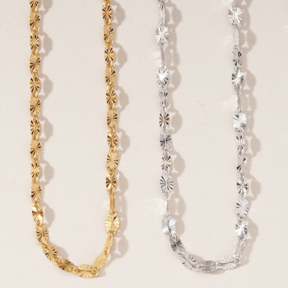 Starburst Chain Adjustable Necklace