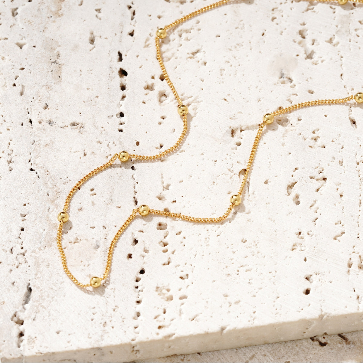 Satellite Chain Adjustable Necklace