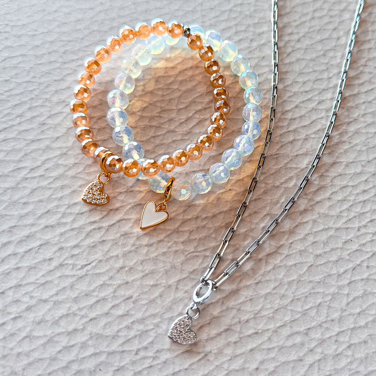 Enamel Heart Charm