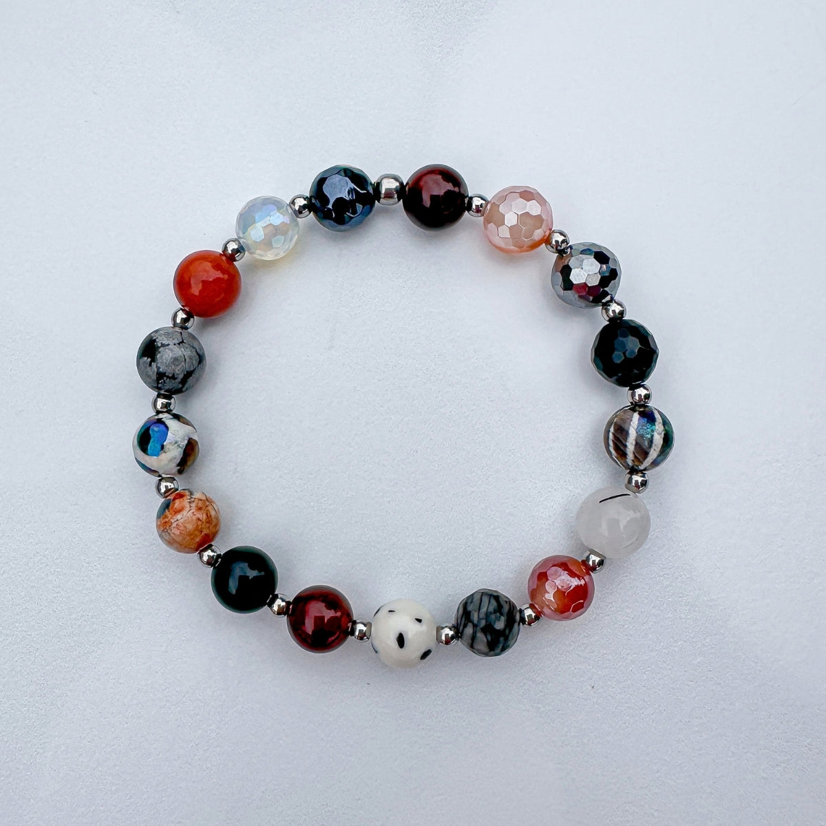 Halloween Confetti One of a Kind Stacker Bracelet
