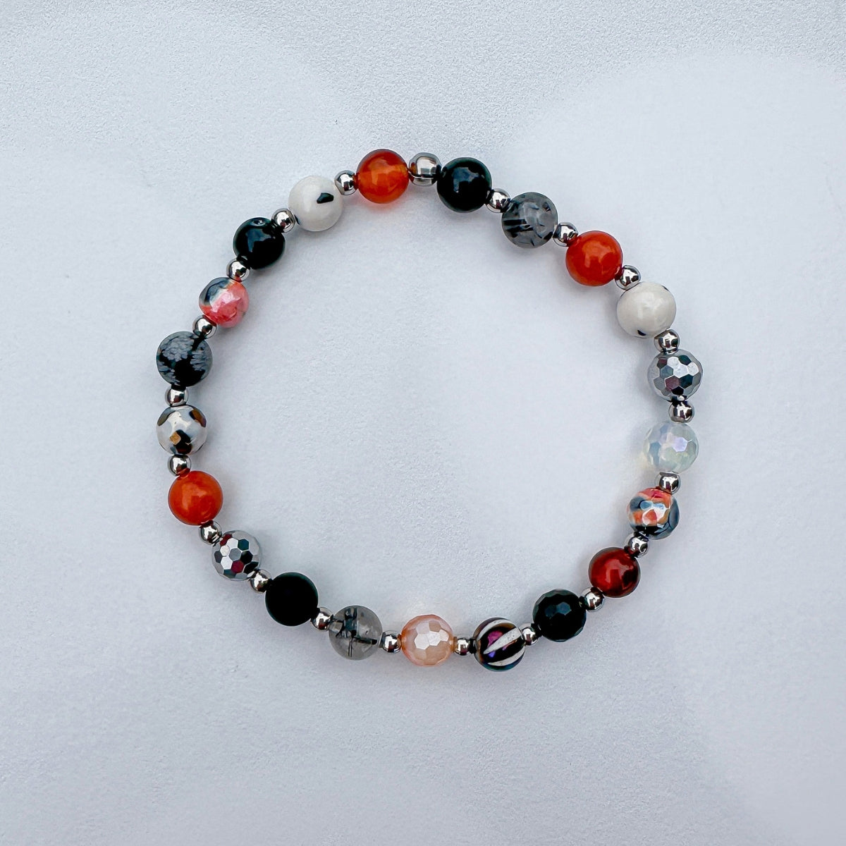 Halloween Confetti One of a Kind Mini Stacker Bracelet