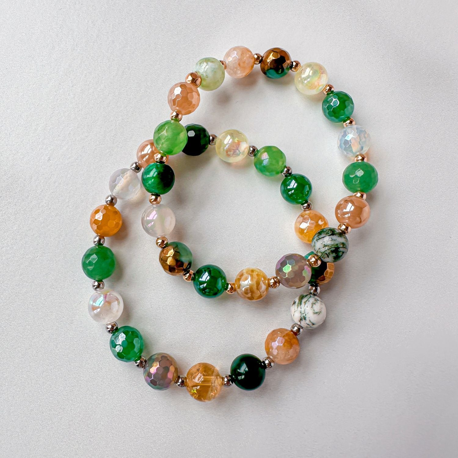 Lucky Confetti One of a Kind Stacker Bracelet