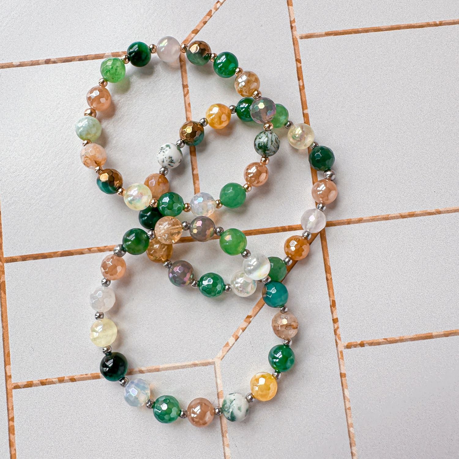 Lucky Confetti One of a Kind Stacker Bracelet