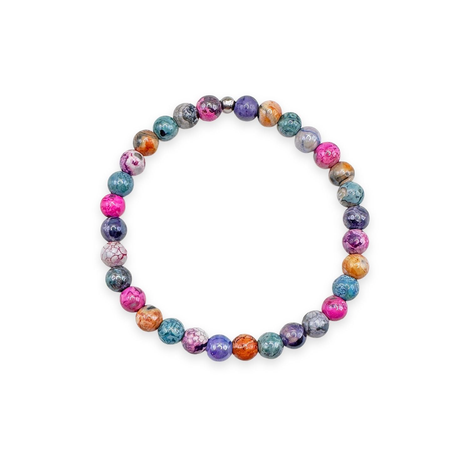 Mystic Rainbow Agate Mini Stacker Bracelet
