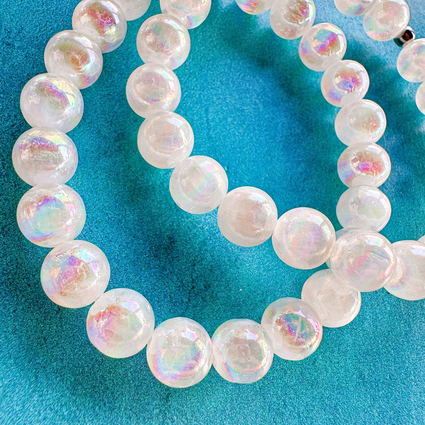 Purity & Protection - Mystic Selenite Stacker Bracelet