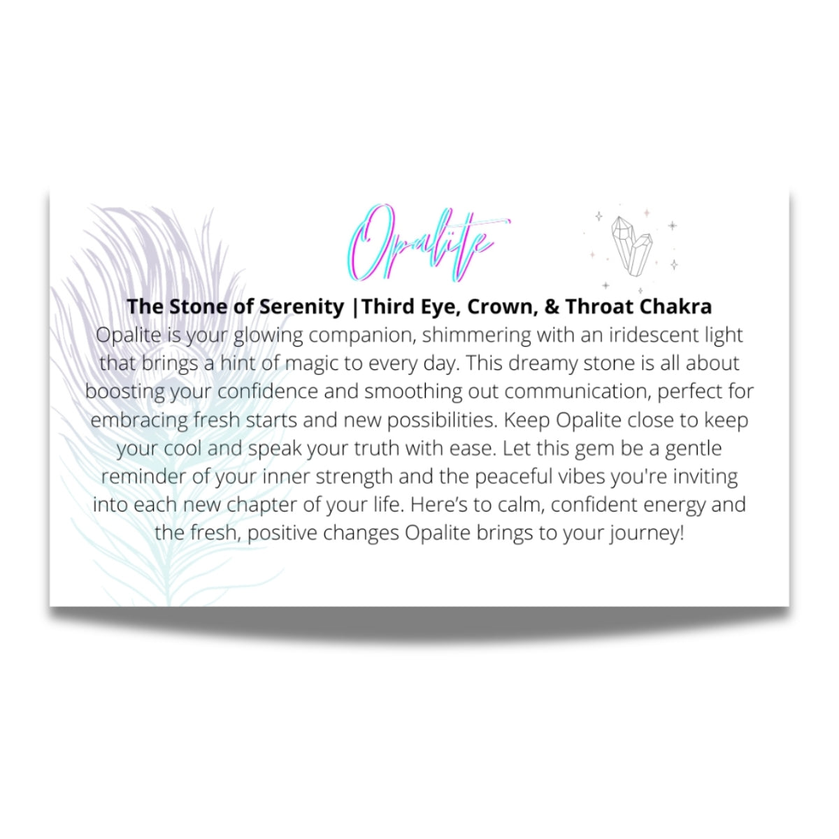 Serenity - Mystic Opalite Stacker Bracelet
