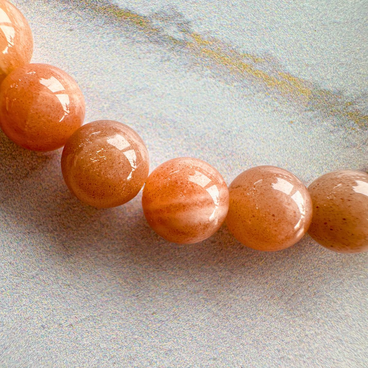 8mm sunstone bracelet
