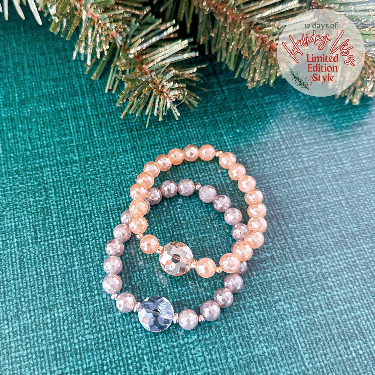 Holiday Vibes Limited Edition Crystal Bracelet