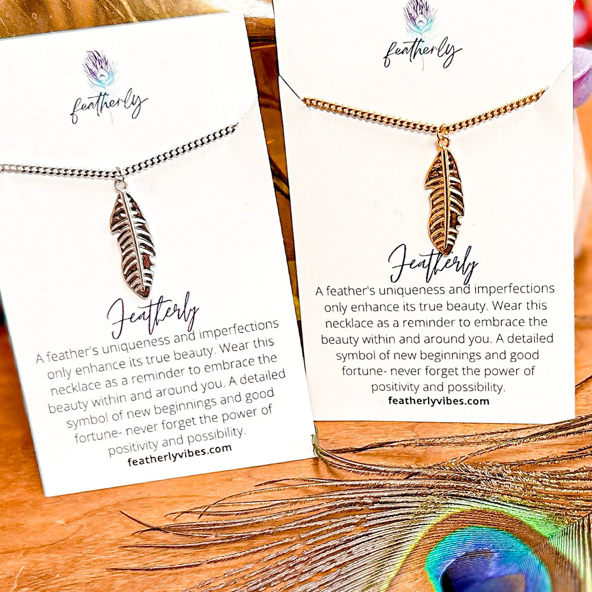 Featherly - Feather Necklace