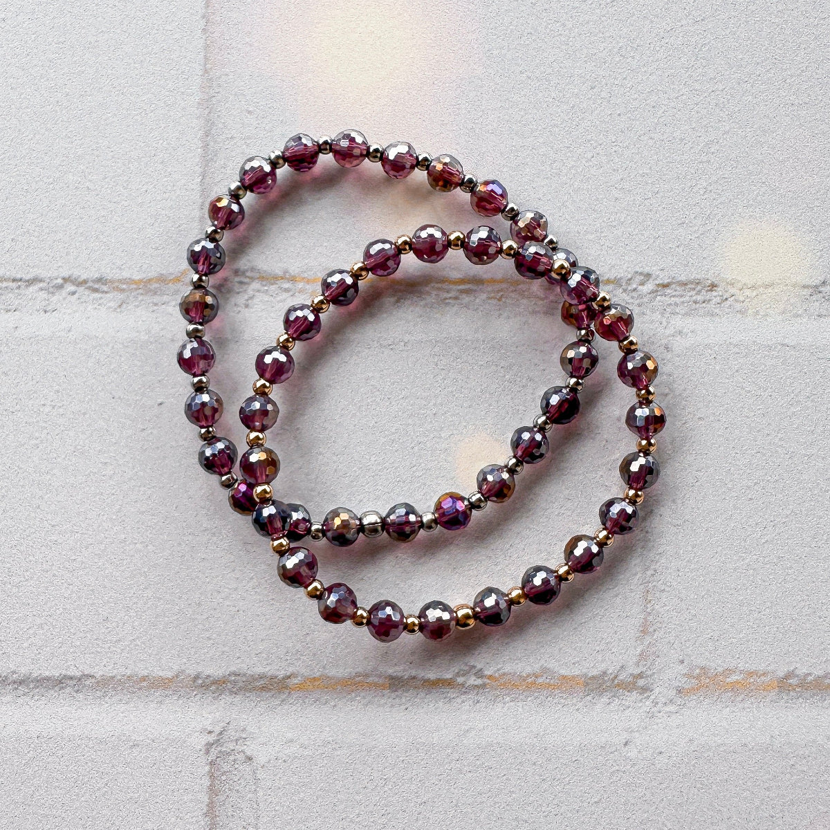 August Limited Edition Crystal Mini Bracelet