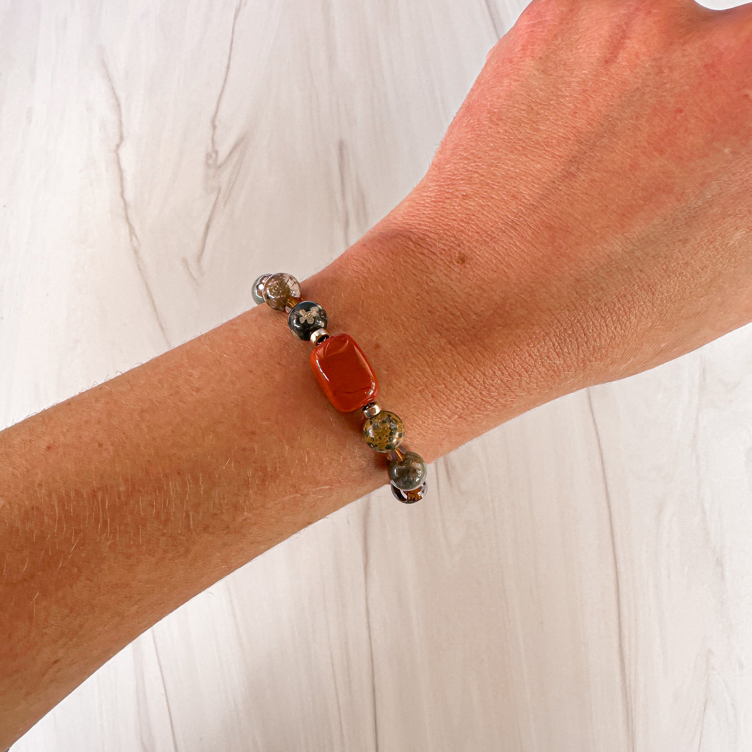 Featherly One of a Kind Bracelet
