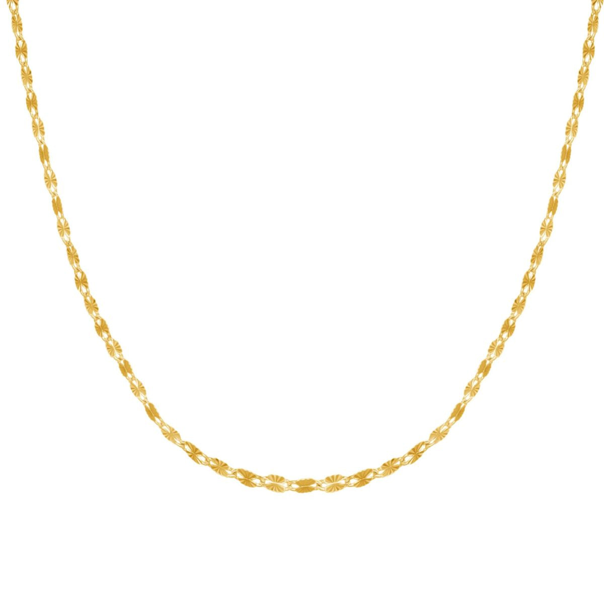 Starburst Chain Adjustable Necklace