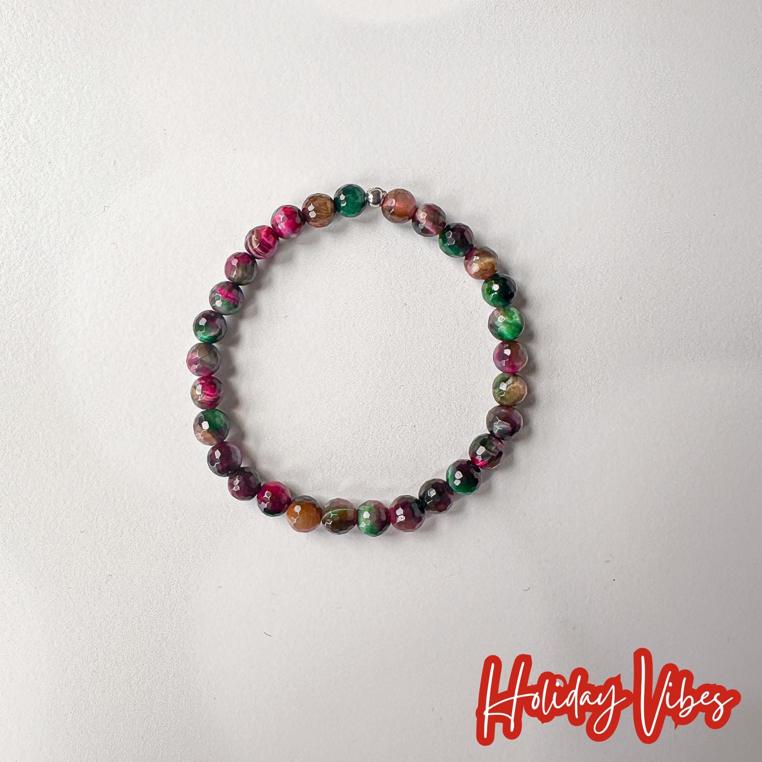 Holiday Tiger's Eye Limited Edition Mini Stacker Bracelet