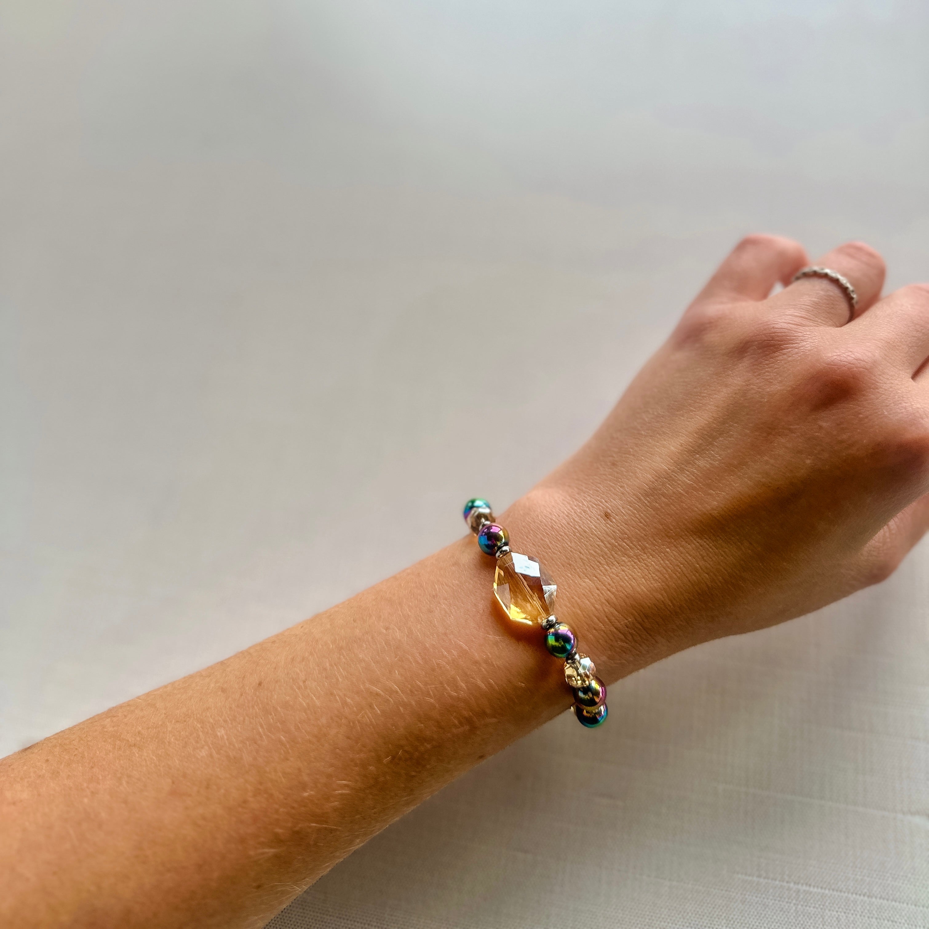 Featherly One of a Kind Bracelet