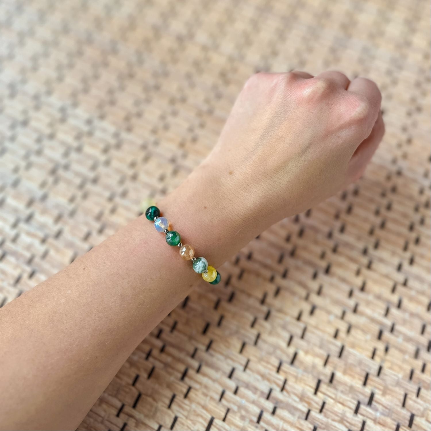 Lucky Confetti One of a Kind Stacker Bracelet