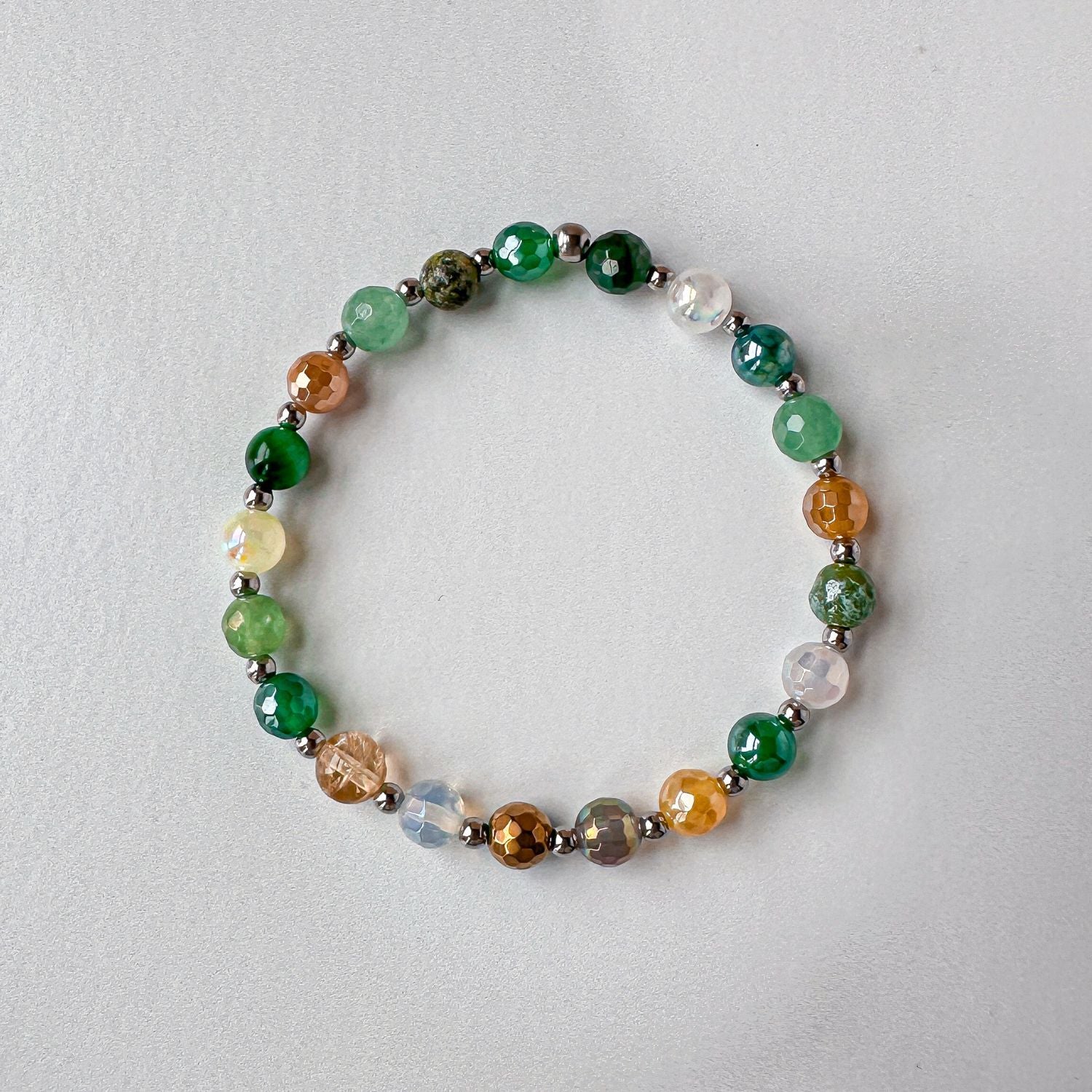 Lucky Confetti One of a Kind Mini Stacker Bracelet