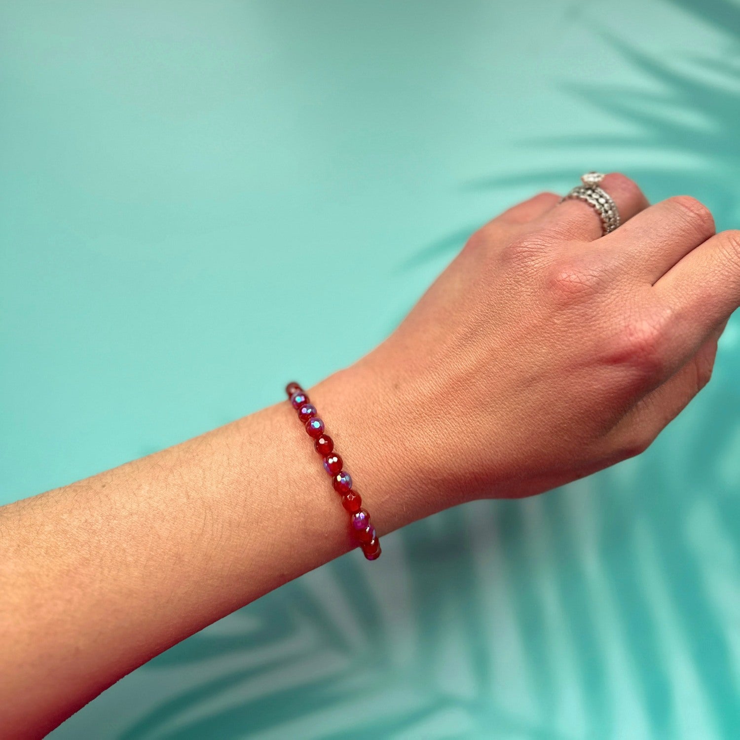 Mystic Carnelian Mini Stacker Bracelet