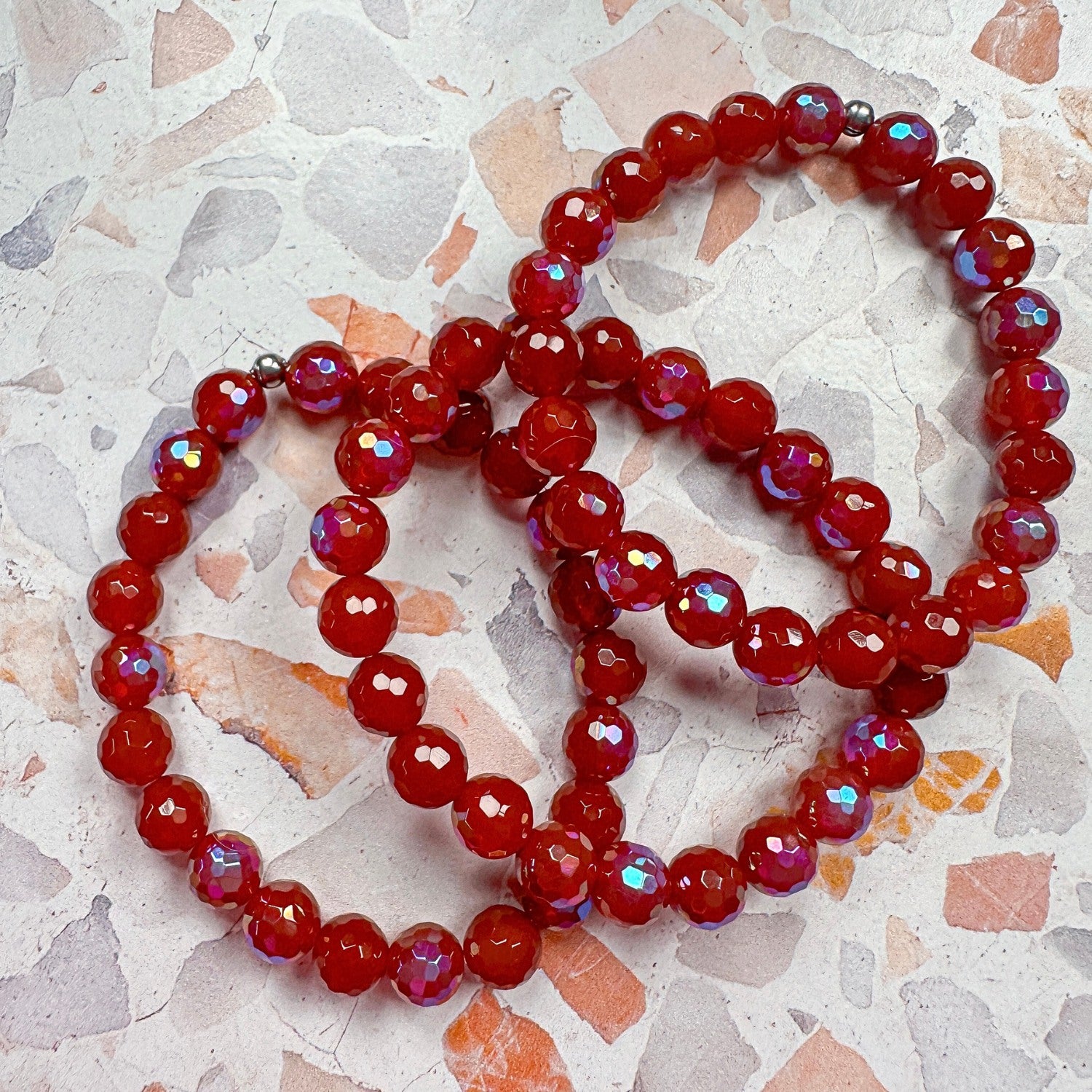 Mystic Carnelian Stacker Bracelet
