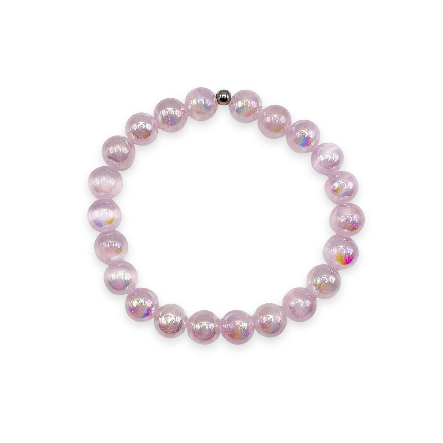 Mystic Lavender Selenite Stacker Bracelet