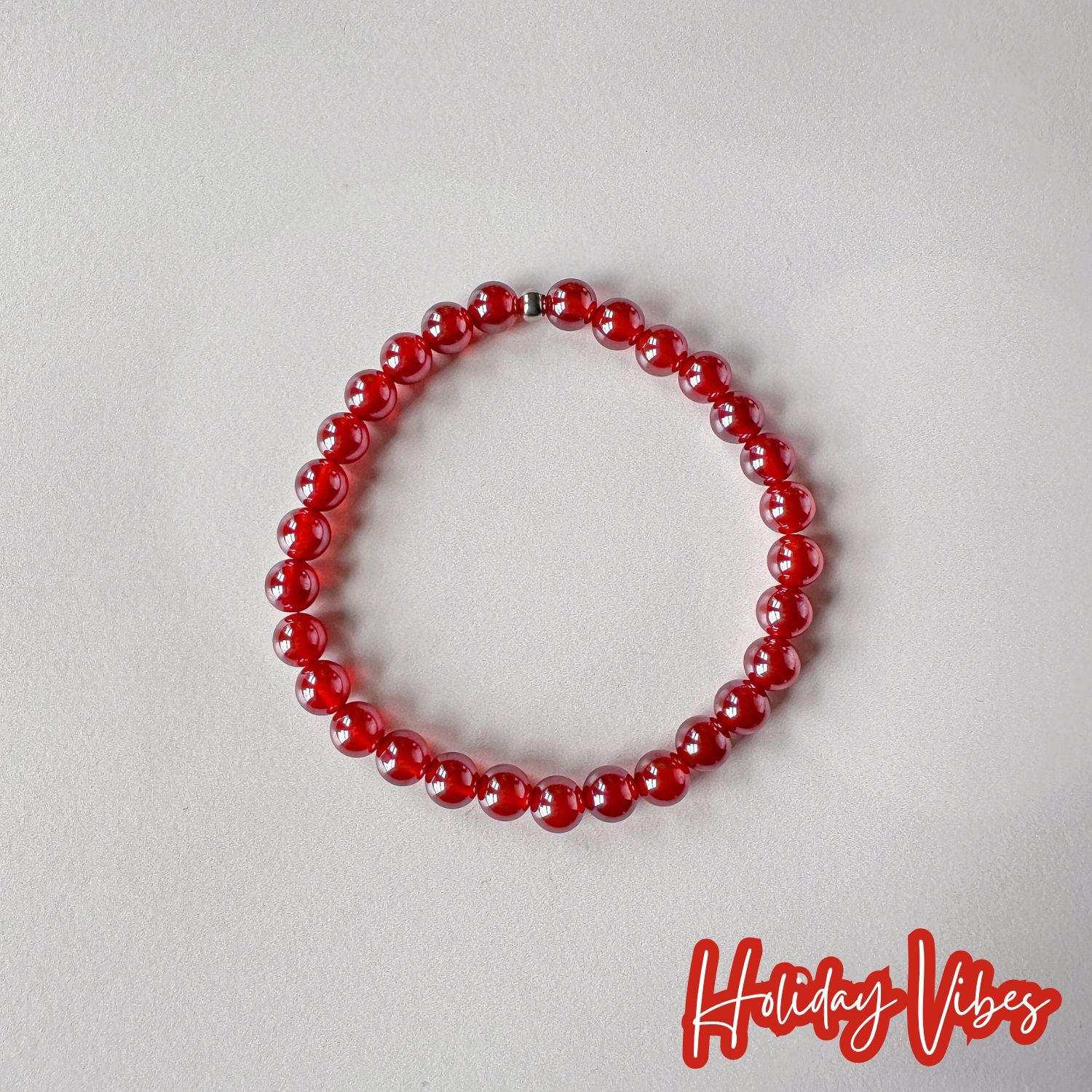 Mystic Red Agate Limited Edition Mini Stacker Bracelet