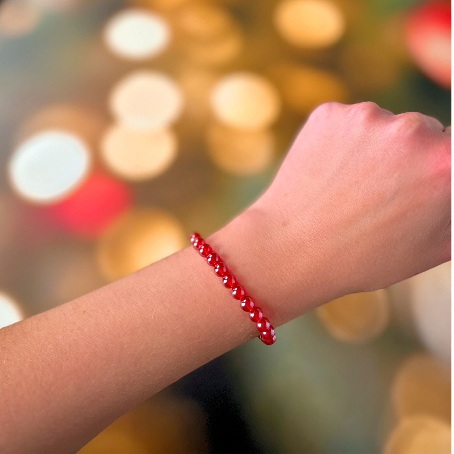 Mystic Red Agate Limited Edition Mini Stacker Bracelet