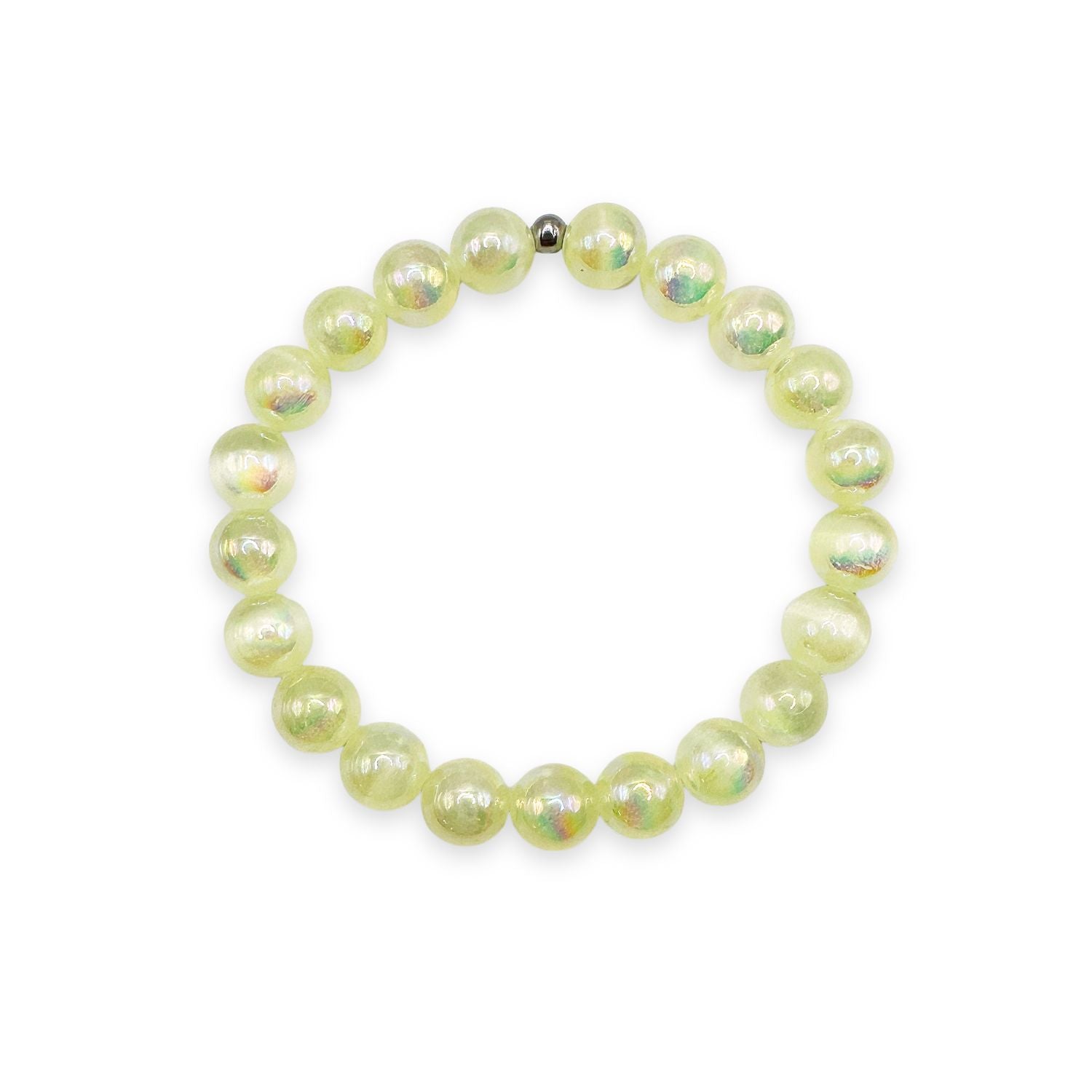 Mystic Yellow Selenite Stacker Bracelet