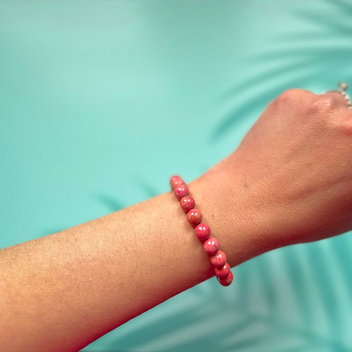 Pink Jasper Stacker Bracelet