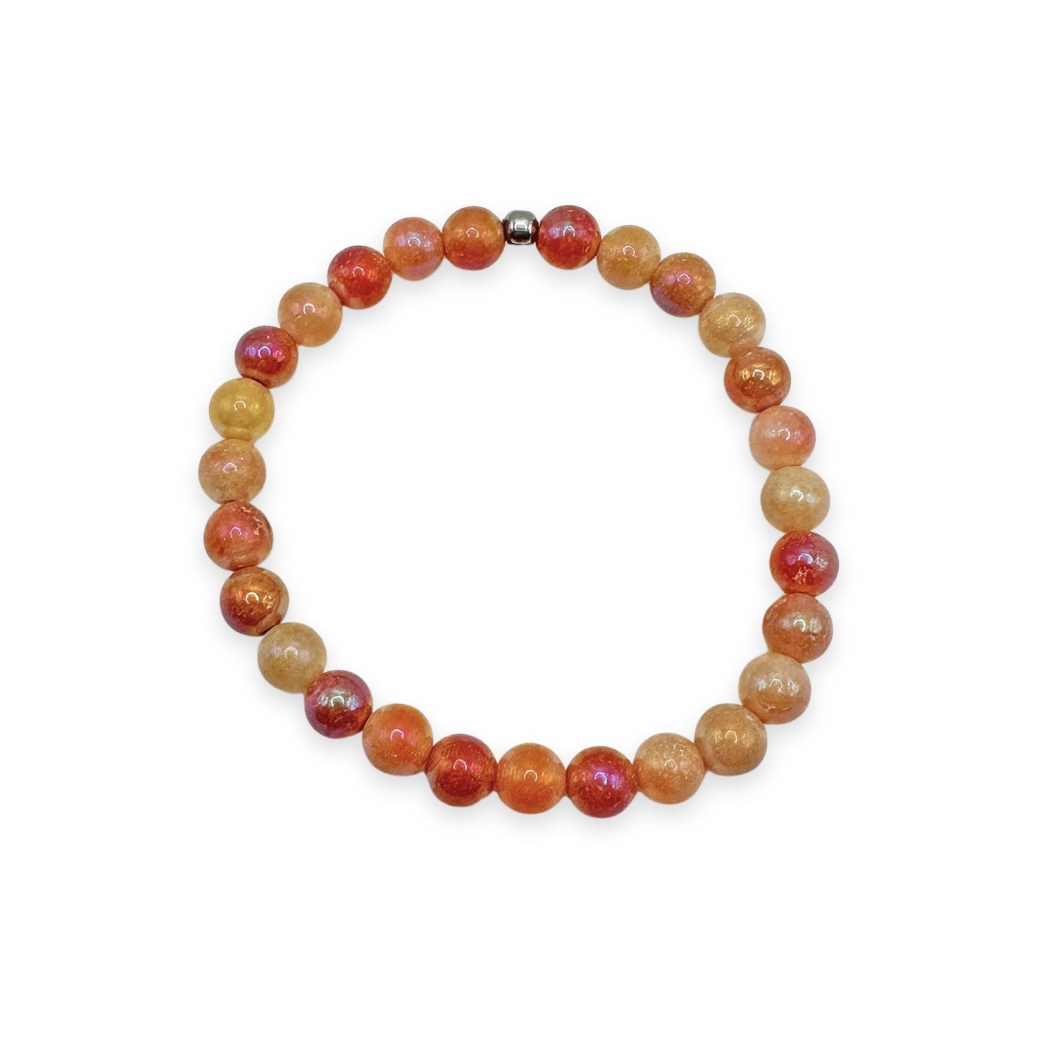 Mystic Red Aventurine Mini Stacker Bracelet