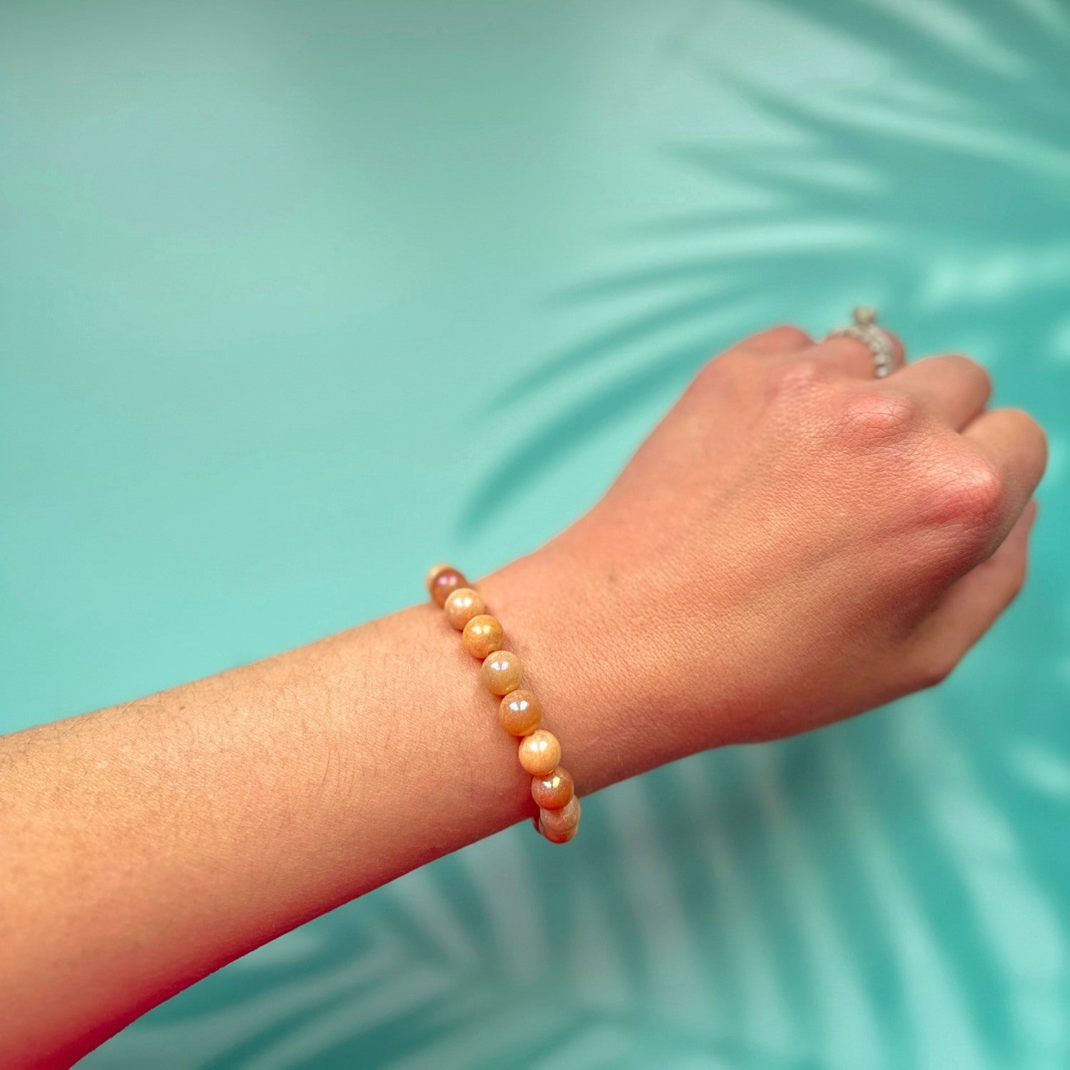 Mystic Red Aventurine Stacker Bracelet