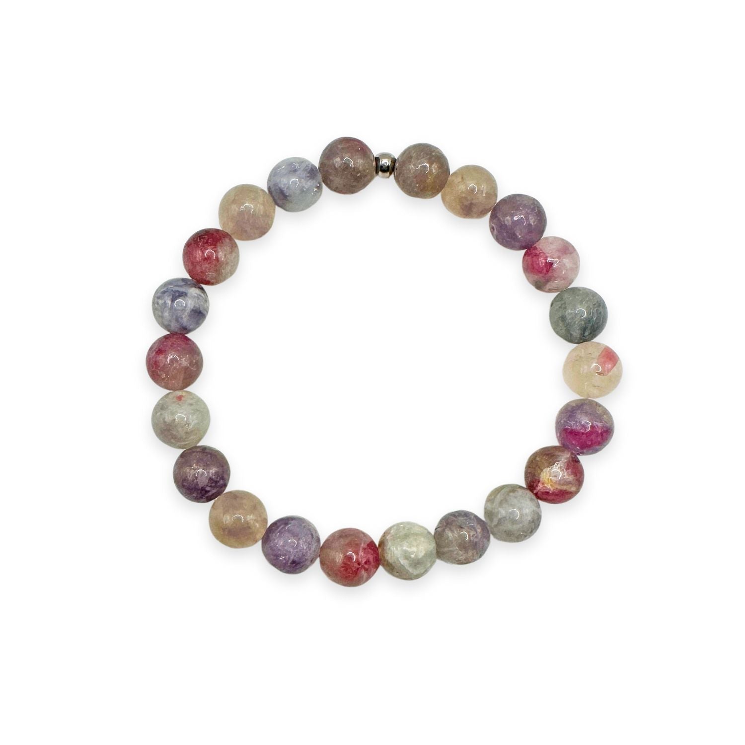 womens beaded bracelet in 8mm unicorn stone from Featherly