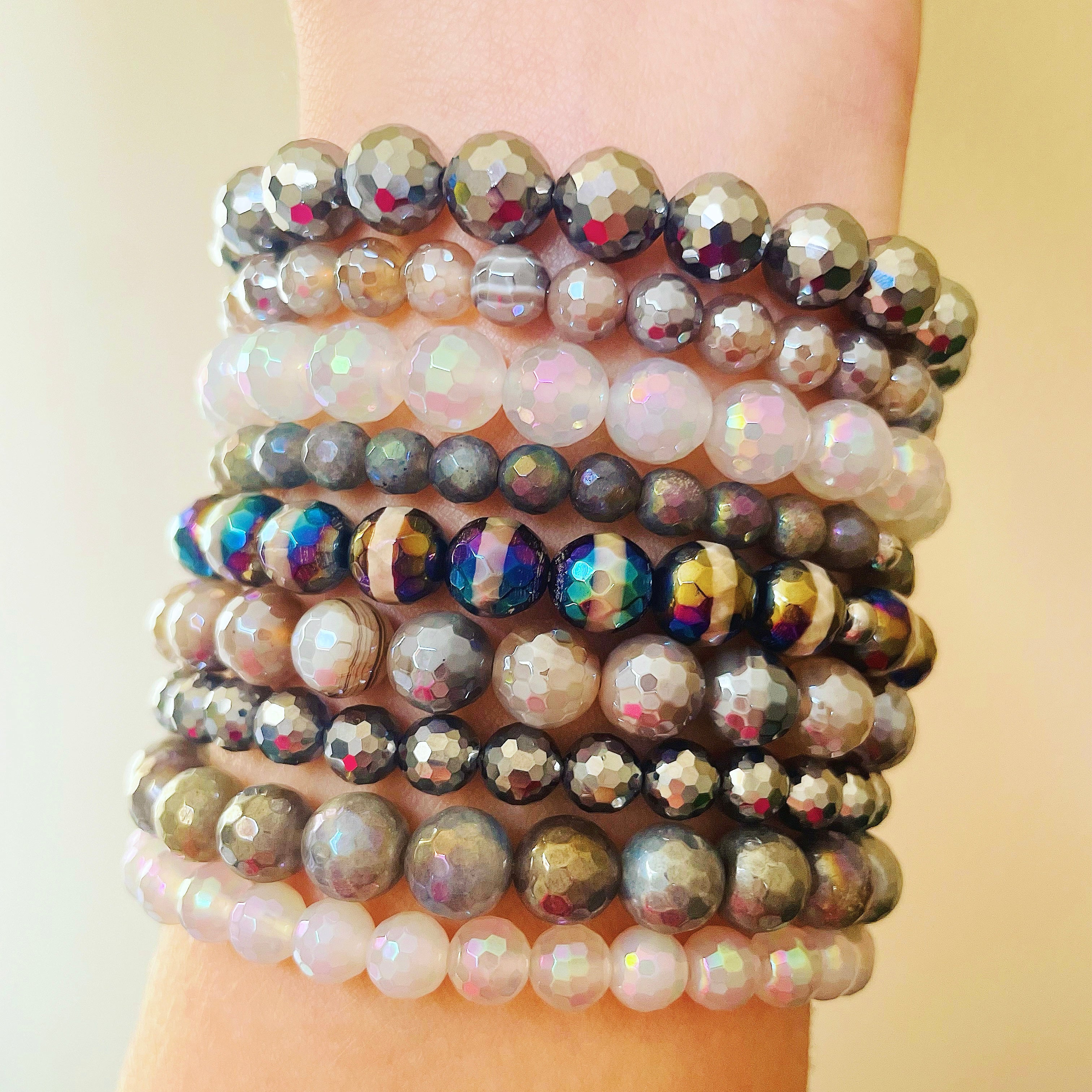 Positivity & Healing - Terahertz Stacker Bracelet